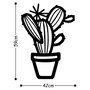 Wallity Cactus - Black